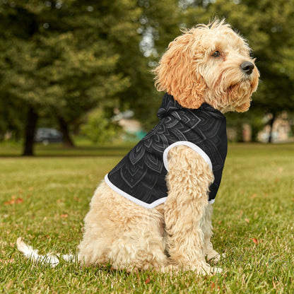 Zen in Black and White Pet Hoodie