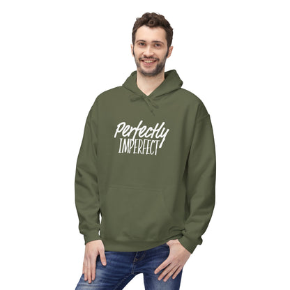 "Perfectly Imperfect" Unisex Fleece Hoodie