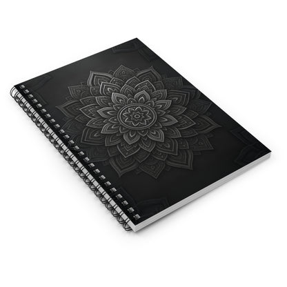 Zen in Black & White Spiral Notebook