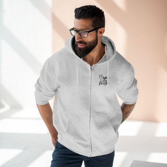 Keep Going; You Matter Unisex Zip Hoodie
