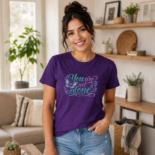 "You Are Not Alone" Soft Style Tee
