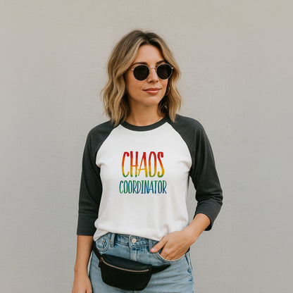 Unisex Chaos Coordinator Raglan Shirt