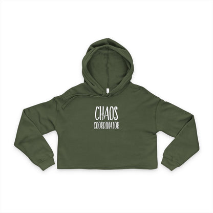 Chaos Coordinator Women's Cropped Hoodie