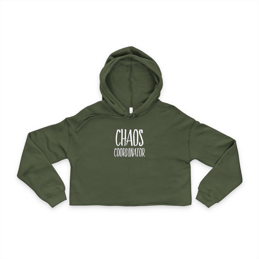 Chaos Coordinator Women's Cropped Hoodie