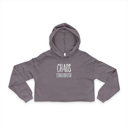 Chaos Coordinator Women's Cropped Hoodie